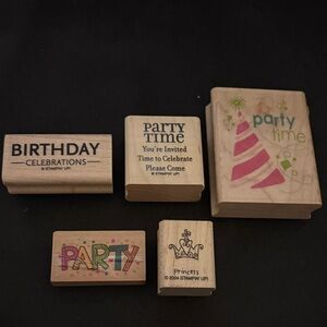 Stampin' Up! Party Time Stamp Set